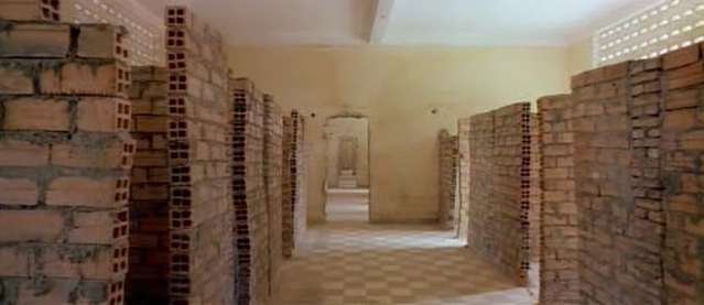 Housing for victims of Khmer rouge torture chambers, S21