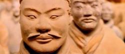 Chinese Terracotta warriors from a tomb in China