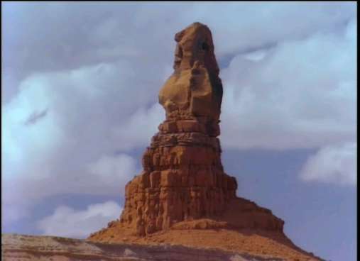 The Indian's Chair in Monument Valley