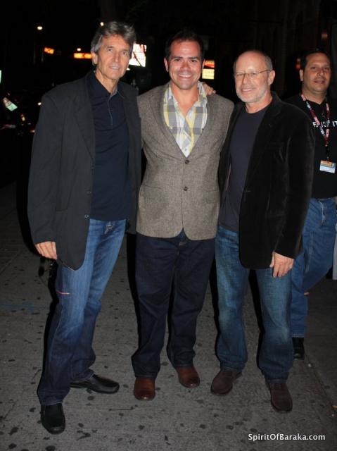 Darren Lambert with Ron Fricke and Mark Magidson at Samsara Premiere, Toronto, 2011