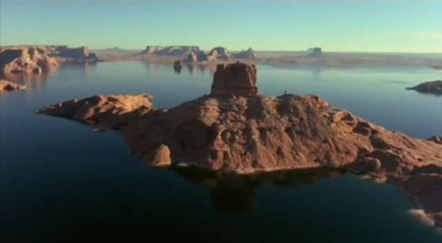 100% NOT Crater Lake (most likely Lake Powell).