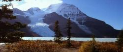 Mount Robson (3954m) and Berg Lake, Canadian Rocky Mountains.