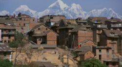 bhaktapur, nepal (descriped as walking route 2 in the lonley planet - but/and ??? is a realy good walk)