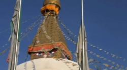 This is Swayambhu in Nepal/