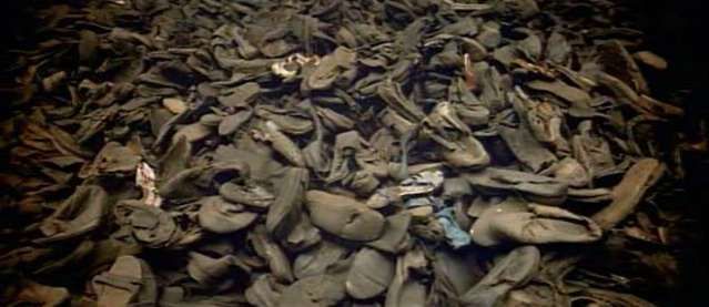 shoes taken from the prisoners at the concerntration camp.