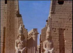 Entrance to the Main Temple at Karnac