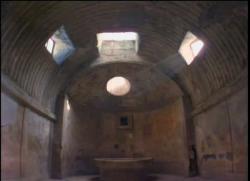 The Forum Baths in Pompeii